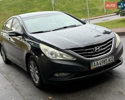 Черный Хендай Соната, объемом двигателя 2 л и пробегом 200 тыс. км за 5999 $, фото 24 на Automoto.ua