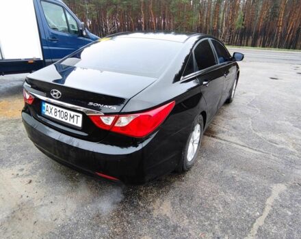 Черный Хендай Соната, объемом двигателя 2 л и пробегом 292 тыс. км за 7000 $, фото 4 на Automoto.ua