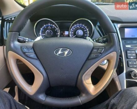 Черный Хендай Соната, объемом двигателя 2.36 л и пробегом 118 тыс. км за 9600 $, фото 122 на Automoto.ua