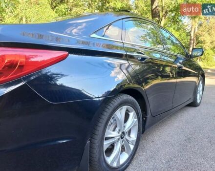 Черный Хендай Соната, объемом двигателя 2.36 л и пробегом 118 тыс. км за 9600 $, фото 2 на Automoto.ua