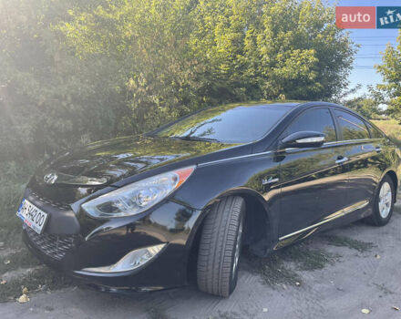 Чорний Хендай Соната, об'ємом двигуна 2.4 л та пробігом 197 тис. км за 10500 $, фото 2 на Automoto.ua