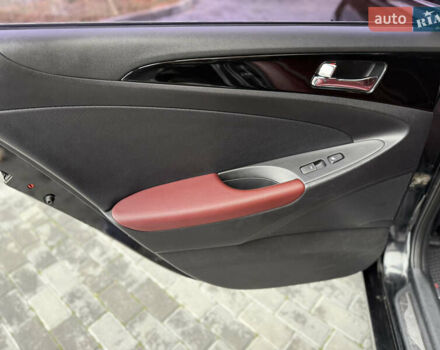 Черный Хендай Соната, объемом двигателя 2.4 л и пробегом 188 тыс. км за 12000 $, фото 24 на Automoto.ua