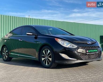 Чорний Хендай Соната, об'ємом двигуна 2.36 л та пробігом 198 тис. км за 8990 $, фото 3 на Automoto.ua