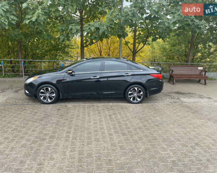 Чорний Хендай Соната, об'ємом двигуна 2 л та пробігом 200 тис. км за 9000 $, фото 6 на Automoto.ua
