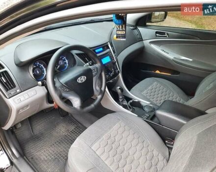 Чорний Хендай Соната, об'ємом двигуна 2.4 л та пробігом 185 тис. км за 8999 $, фото 10 на Automoto.ua