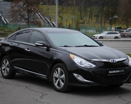 Черный Хендай Соната, объемом двигателя 2.4 л и пробегом 196 тыс. км за 9800 $, фото 2 на Automoto.ua