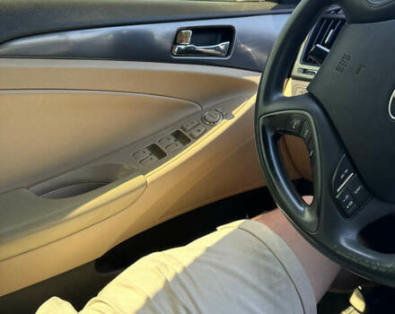 Чорний Хендай Соната, об'ємом двигуна 2.4 л та пробігом 174 тис. км за 9000 $, фото 13 на Automoto.ua