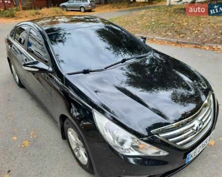 Черный Хендай Соната, объемом двигателя 2.4 л и пробегом 185 тыс. км за 8999 $, фото 11 на Automoto.ua