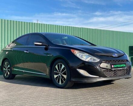 Черный Хендай Соната, объемом двигателя 2.4 л и пробегом 198 тыс. км за 8990 $, фото 2 на Automoto.ua