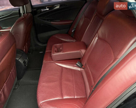 Черный Хендай Соната, объемом двигателя 2.4 л и пробегом 188 тыс. км за 12000 $, фото 31 на Automoto.ua