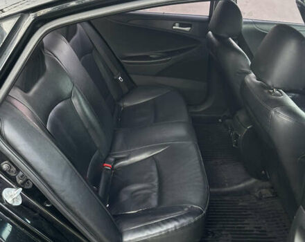 Черный Хендай Соната, объемом двигателя 2 л и пробегом 200 тыс. км за 6800 $, фото 17 на Automoto.ua