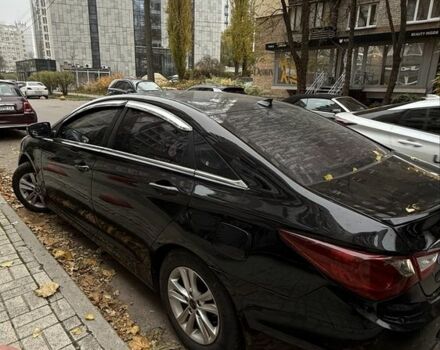 Черный Хендай Соната, объемом двигателя 2 л и пробегом 300 тыс. км за 6000 $, фото 4 на Automoto.ua