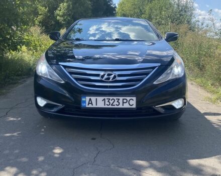 Чорний Хендай Соната, об'ємом двигуна 2 л та пробігом 315 тис. км за 8100 $, фото 2 на Automoto.ua