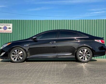 Черный Хендай Соната, объемом двигателя 2.4 л и пробегом 198 тыс. км за 8990 $, фото 3 на Automoto.ua