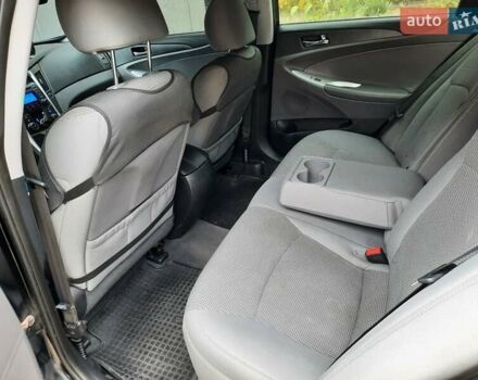 Черный Хендай Соната, объемом двигателя 2.4 л и пробегом 185 тыс. км за 8999 $, фото 20 на Automoto.ua