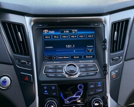 Черный Хендай Соната, объемом двигателя 2.4 л и пробегом 198 тыс. км за 8990 $, фото 20 на Automoto.ua