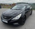 Черный Хендай Соната, объемом двигателя 2 л и пробегом 130 тыс. км за 8500 $, фото 1 на Automoto.ua