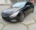 Черный Хендай Соната, объемом двигателя 2.36 л и пробегом 187 тыс. км за 9000 $, фото 1 на Automoto.ua