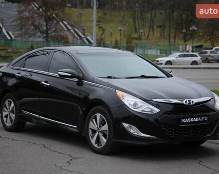 Черный Хендай Соната, объемом двигателя 2.36 л и пробегом 196 тыс. км за 9800 $, фото 2 на Automoto.ua