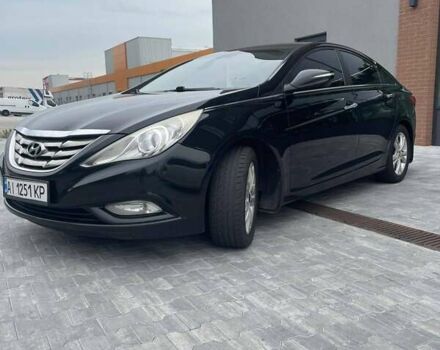 Черный Хендай Соната, объемом двигателя 2.36 л и пробегом 180 тыс. км за 8700 $, фото 6 на Automoto.ua