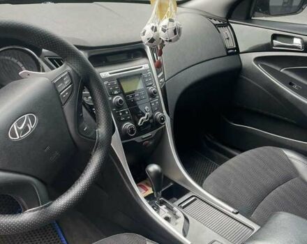 Черный Хендай Соната, объемом двигателя 2.36 л и пробегом 180 тыс. км за 8700 $, фото 1 на Automoto.ua