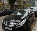 Черный Хендай Соната, объемом двигателя 2 л и пробегом 300 тыс. км за 6000 $, фото 1 на Automoto.ua