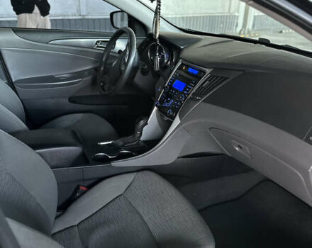 Черный Хендай Соната, объемом двигателя 2.36 л и пробегом 243 тыс. км за 8500 $, фото 22 на Automoto.ua