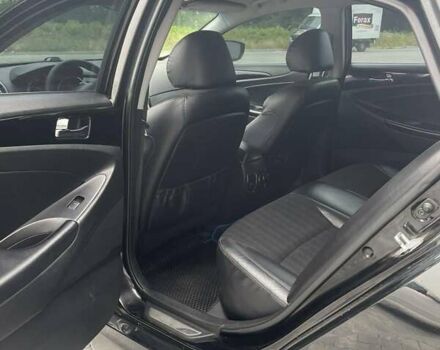 Черный Хендай Соната, объемом двигателя 2.36 л и пробегом 180 тыс. км за 8700 $, фото 5 на Automoto.ua