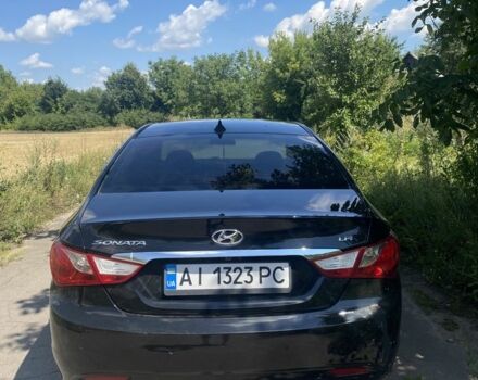 Чорний Хендай Соната, об'ємом двигуна 2 л та пробігом 315 тис. км за 8100 $, фото 11 на Automoto.ua