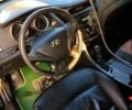 Черный Хендай Соната, объемом двигателя 2 л и пробегом 233 тыс. км за 5900 $, фото 4 на Automoto.ua