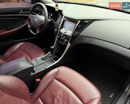 Черный Хендай Соната, объемом двигателя 2.4 л и пробегом 188 тыс. км за 12000 $, фото 36 на Automoto.ua