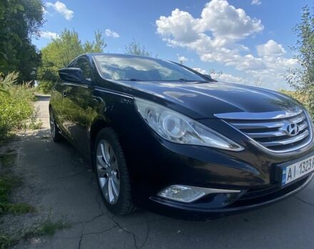 Чорний Хендай Соната, об'ємом двигуна 2 л та пробігом 315 тис. км за 8100 $, фото 6 на Automoto.ua