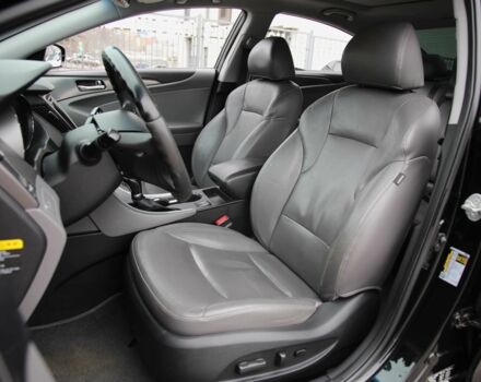 Черный Хендай Соната, объемом двигателя 2.4 л и пробегом 196 тыс. км за 9800 $, фото 6 на Automoto.ua