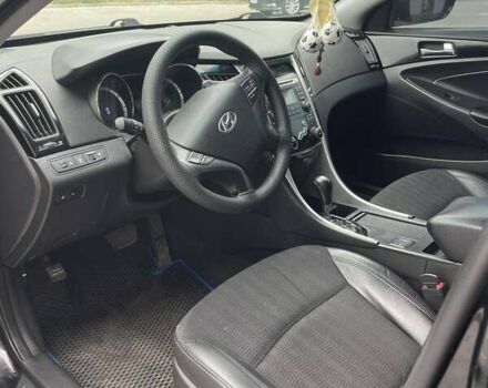 Черный Хендай Соната, объемом двигателя 2.36 л и пробегом 180 тыс. км за 8700 $, фото 2 на Automoto.ua