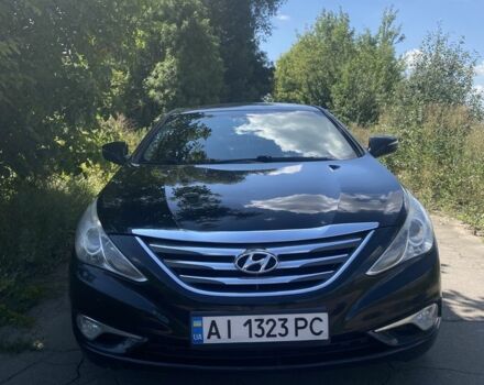 Чорний Хендай Соната, об'ємом двигуна 2 л та пробігом 315 тис. км за 8100 $, фото 1 на Automoto.ua