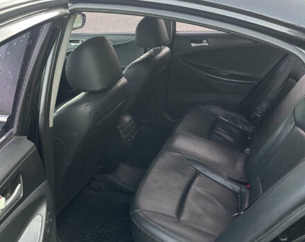 Черный Хендай Соната, объемом двигателя 2 л и пробегом 200 тыс. км за 6800 $, фото 16 на Automoto.ua