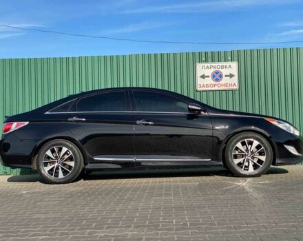 Черный Хендай Соната, объемом двигателя 2.4 л и пробегом 198 тыс. км за 8990 $, фото 4 на Automoto.ua