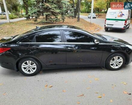 Черный Хендай Соната, объемом двигателя 2.4 л и пробегом 185 тыс. км за 8999 $, фото 8 на Automoto.ua