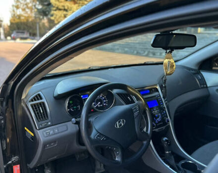 Черный Хендай Соната, объемом двигателя 2.36 л и пробегом 243 тыс. км за 8500 $, фото 12 на Automoto.ua