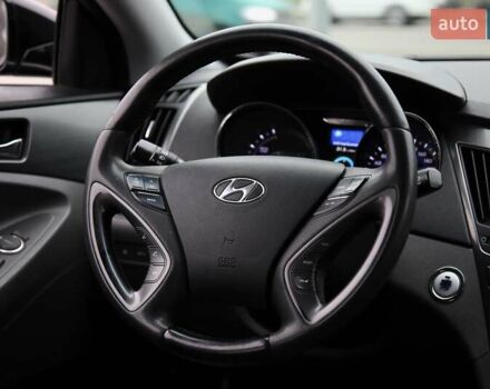 Черный Хендай Соната, объемом двигателя 2.36 л и пробегом 196 тыс. км за 9800 $, фото 13 на Automoto.ua