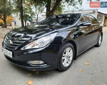 Чорний Хендай Соната, об'ємом двигуна 2.4 л та пробігом 185 тис. км за 8999 $, фото 3 на Automoto.ua