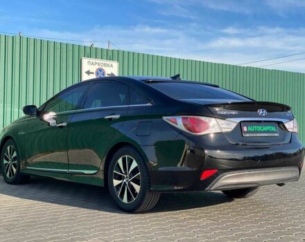 Черный Хендай Соната, объемом двигателя 2.4 л и пробегом 198 тыс. км за 8990 $, фото 5 на Automoto.ua