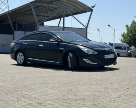 Чорний Хендай Соната, об'ємом двигуна 2.4 л та пробігом 174 тис. км за 9000 $, фото 2 на Automoto.ua