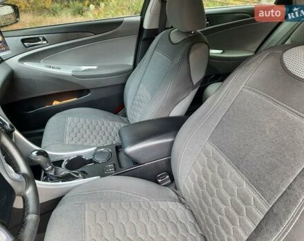 Чорний Хендай Соната, об'ємом двигуна 2.4 л та пробігом 185 тис. км за 8999 $, фото 15 на Automoto.ua