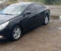 Черный Хендай Соната, объемом двигателя 2 л и пробегом 190 тыс. км за 7800 $, фото 2 на Automoto.ua