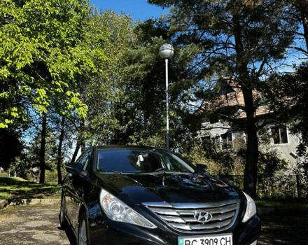 Черный Хендай Соната, объемом двигателя 2 л и пробегом 163 тыс. км за 10500 $, фото 8 на Automoto.ua