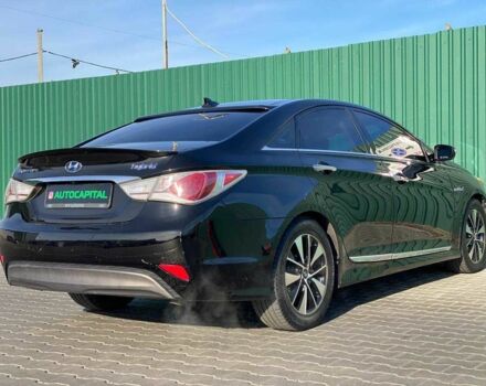 Черный Хендай Соната, объемом двигателя 2.4 л и пробегом 198 тыс. км за 8990 $, фото 6 на Automoto.ua