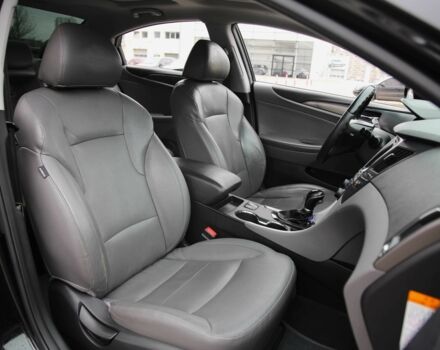 Черный Хендай Соната, объемом двигателя 2.4 л и пробегом 196 тыс. км за 9800 $, фото 9 на Automoto.ua