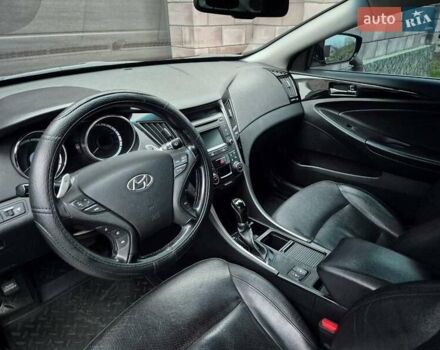 Чорний Хендай Соната, об'ємом двигуна 2.36 л та пробігом 242 тис. км за 9700 $, фото 8 на Automoto.ua