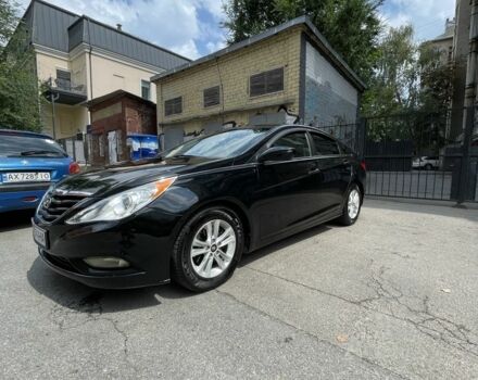 Чорний Хендай Соната, об'ємом двигуна 2.4 л та пробігом 140 тис. км за 9500 $, фото 1 на Automoto.ua